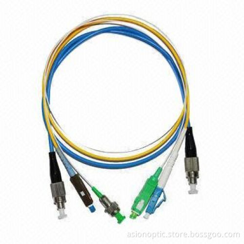 LC-LC Fiber-optic Patch Cords with High-dense Connection, Easy to Operate